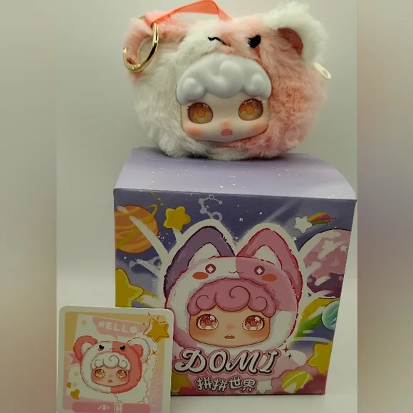 Domi PinPin World Plush Keychain Pouch - Picture 1 of 4